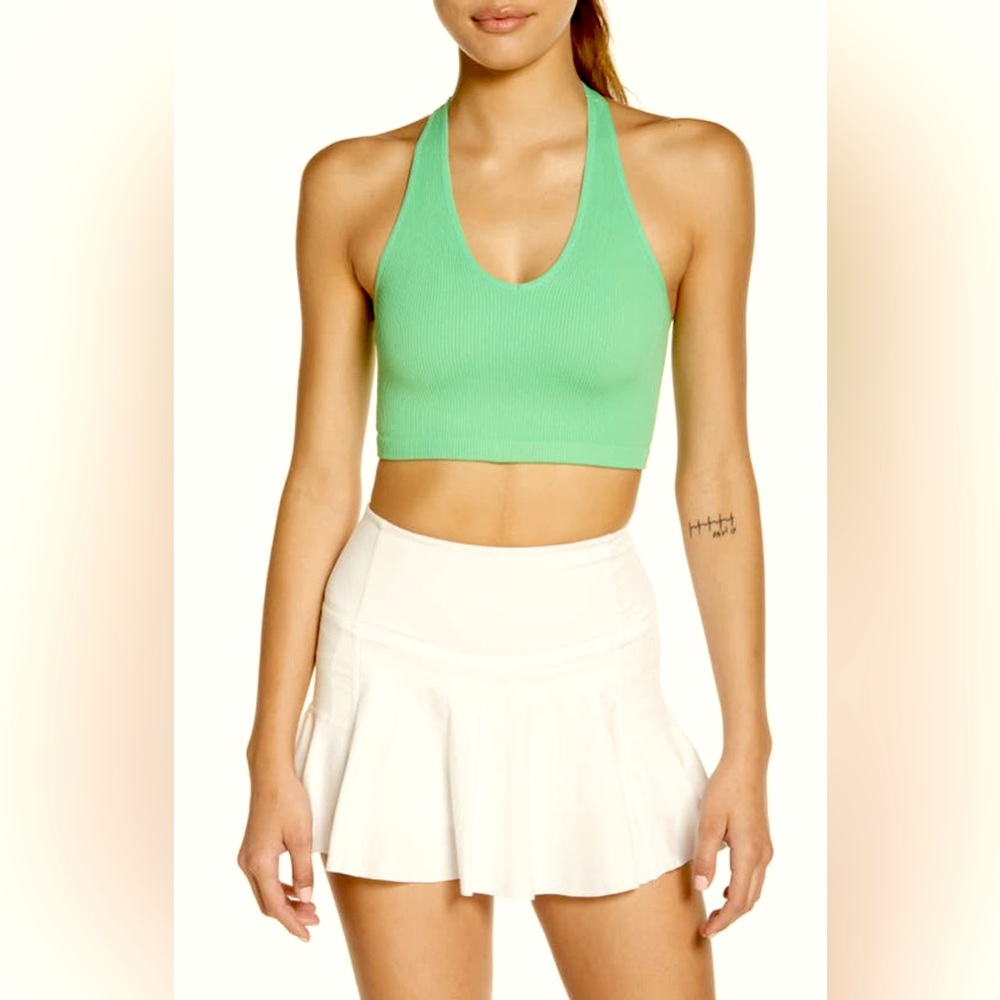 Free People 💚 Throw Crop Tank